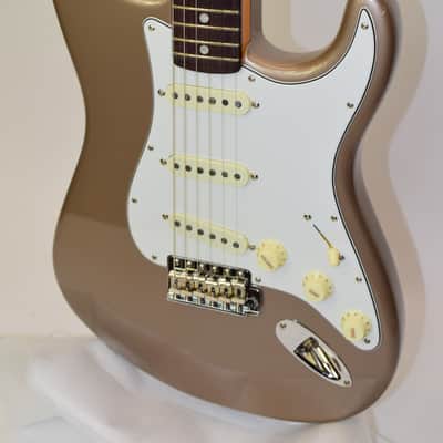 2025 Fender American Vintage II 1965 Stratocaster Electric Guitar, Round-Lam Rosewood Fingerboard, Shoreline Gold w/ Case image 4