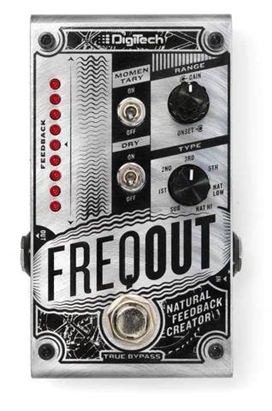 Digitech FreqOut Natural Feedback Creator Effect Pedal image 1