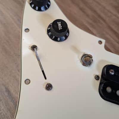 Fender Loaded Stratocaster Guitar Pickguard American HSS 2007 White image 5