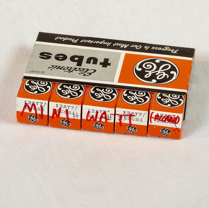 Vintage Philips Miniwatt ECC83 / 12AX7 Preamp Tube Lot – 5 Tubes – Made in Holland – Tests Very Strong image 1
