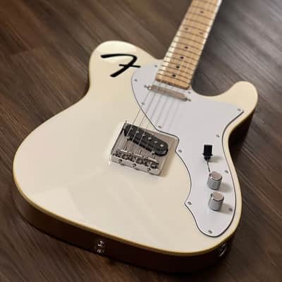 Fender Japan Limited Edition F Hole Telecaster Thinline with Maple FB in Arctic Pearl image 4