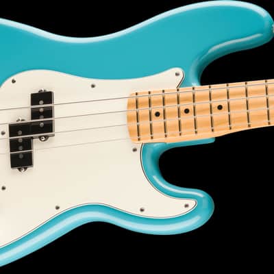 Fender Player II Precision Bass Guitar - Maple Fingerboard - Aquatone Blue image 4