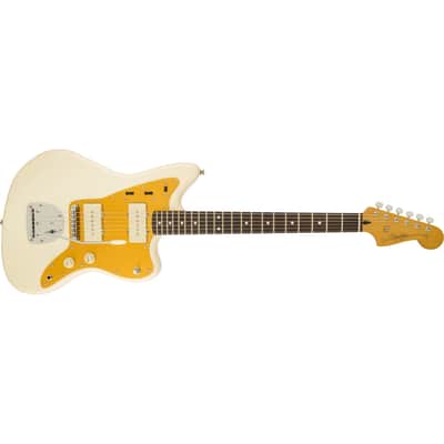 Squier J Mascis Jazzmaster Electric Guitar - Vintage White image 5