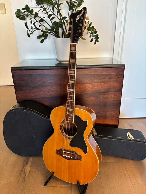 National Acoustic N-710 1968-1969 - Solid Spruce top, Mahogany back and sides image 1