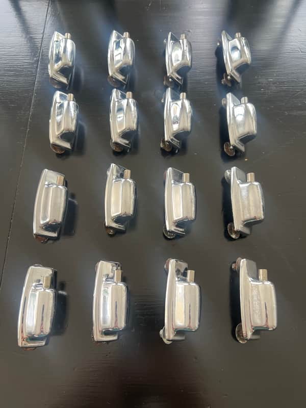 Ludwig Rocker Vintage Bass Drum Lugs (16) Rare. $2.50 Each! image 1