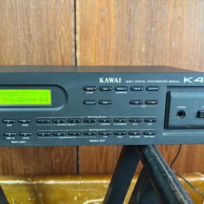 KAWAI K4r 16BIT DIGITAL SYNTHESIZER MODULE New internal battery w/ 100-240V power supply k4 image 4