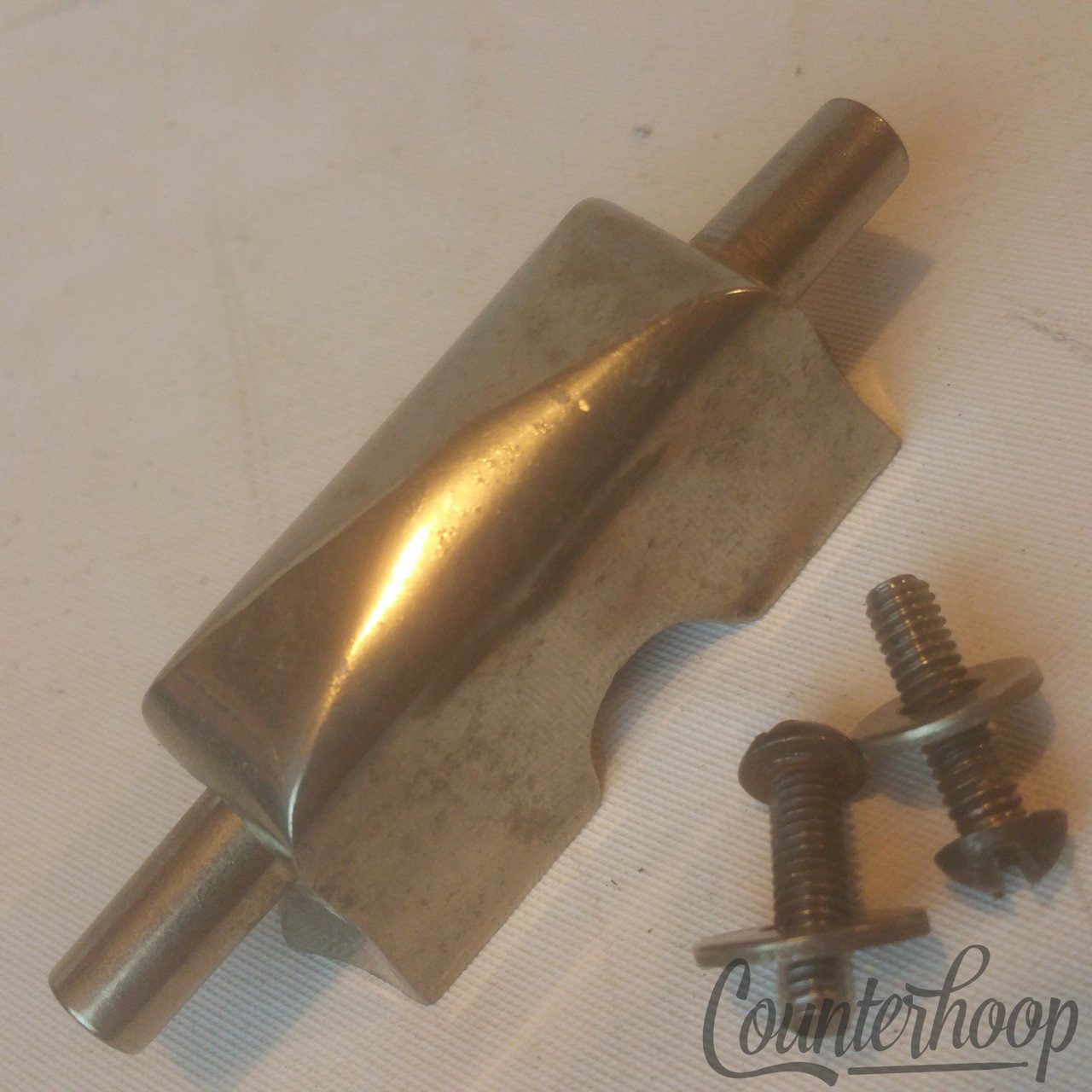 Leedy X-Box Broadway Snare Drum Lug Brass/Metal-Shell Bead Nickel USA30s Inserts — main photograph