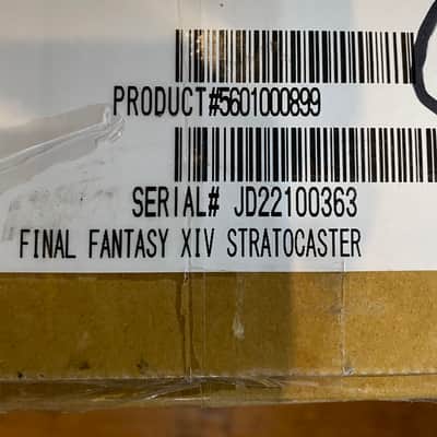 Fender MIJ Final Fantasy XIV Stratocaster #JD22100363 (8lbs, 8.1oz) image 10