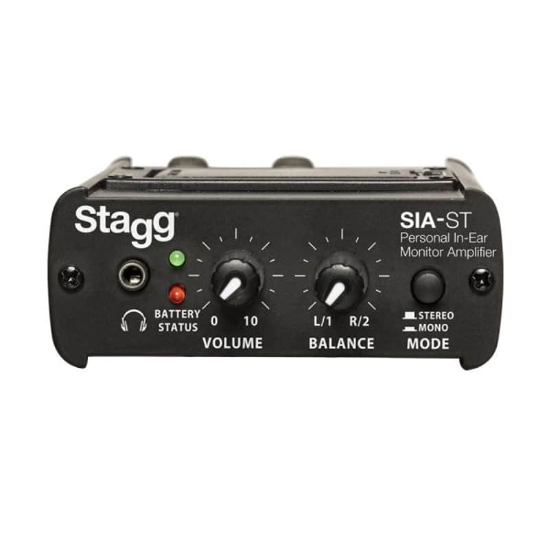 Stagg SIA-ST Personal In-Ear Monitor Amplifier Professional Live Studio image 1