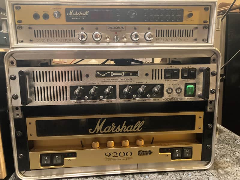 Mesa Boogie 20/20 2-Channel 20-Watt Power Amplifier 1995 - 2001 - Chrome image 1