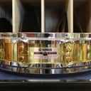 1990s Yamaha 3.5x14 SD493 Brass Snare Drum