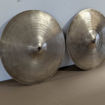 Immagine Zildjian 14" Avedis Canadian hihats 1970s - Natural - 2