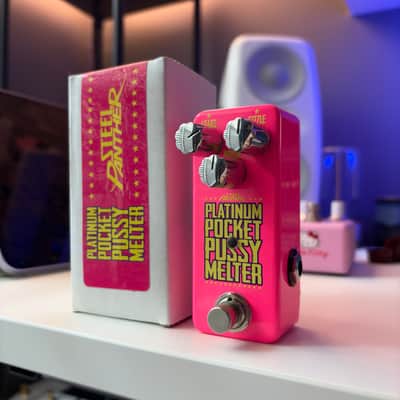 Limited Edition Steel Panther Platinum Pocket Pu$$y Melter Distortion Pedal image 8
