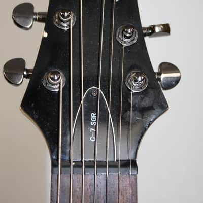 Schecter C-7 SGR 7 String Silver Burst With Gig Bag image 8