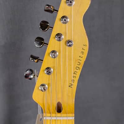 Nash T-57 Surf Green Electric Guitar - Heavy Aging image 6