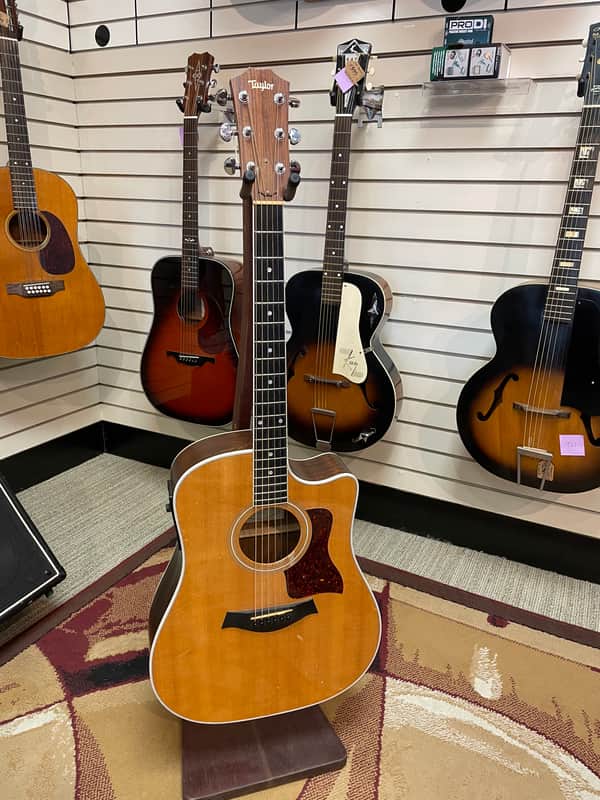 Taylor 410ce with Fishman Electronics 1999 - Natural (Muscle Shoals, AL) image 1
