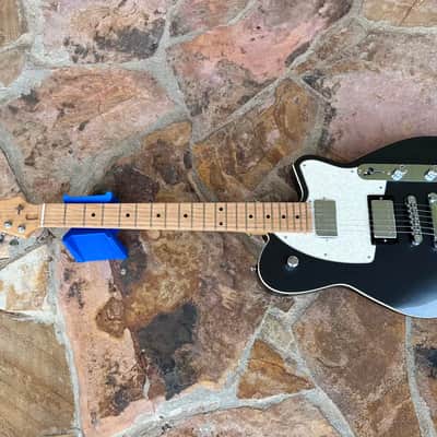 Reverend Charger HB with Maple Fretboard 2020 - Present - Gunmetal with White Pearloid Pickguard image 9