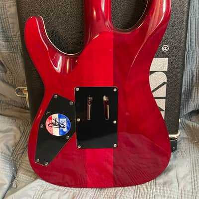 ESP LTD MH-327 2021 - See Thru Red 27 frets image 3