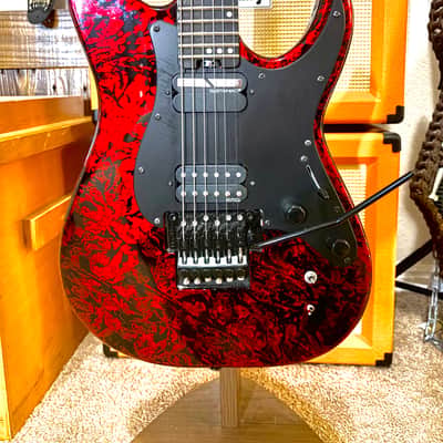 Schecter Sun Valley Super Shredder FR S Electric Guitar, Red Reign 2022 image 1