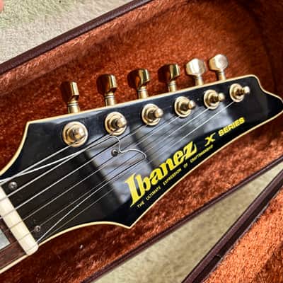 Ibanez X-Series RR550SC "Rocket Roll" 1983 - Flamed Maple Sunburst image 8