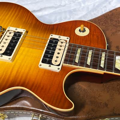 MINT! 2020 Gibson Custom Shop 1958 Les Paul Standard - Iced Tea Burst - Zebra Pick-Ups - Killer Flame Top! - Authorized Dealer - Only 8.1lbs!!! image 3