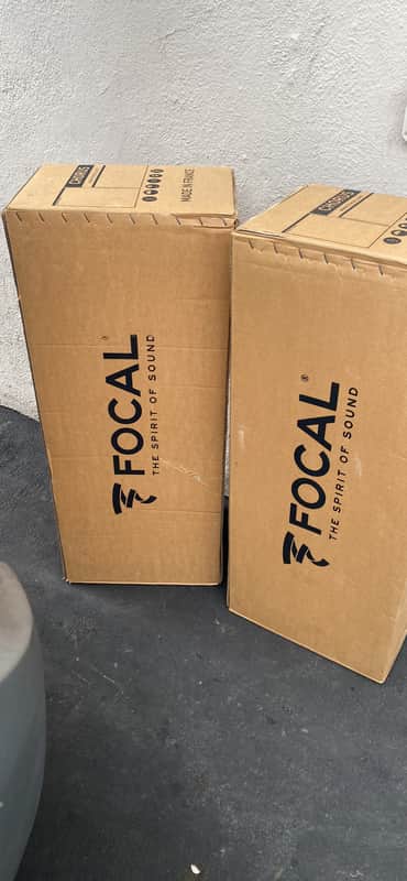 Focal floor speakers  Chorous 615 2018 Black image 1