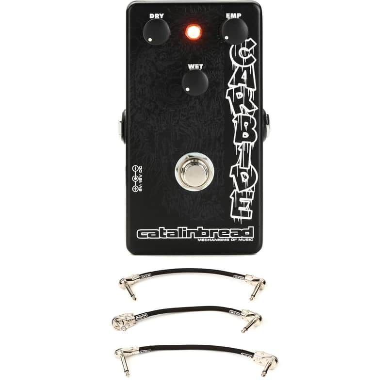 Catalinbread Carbide Distortion Pedal with 3 Patch Cables image 1