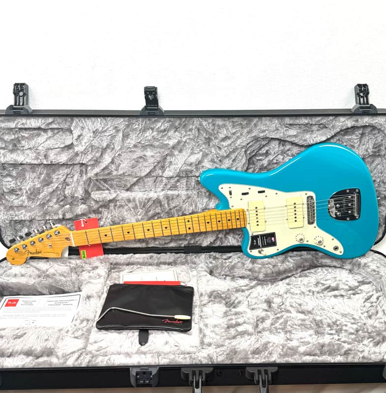 Fender American Professional II Jazzmaster Left-Hand Lefty - Miami Blue