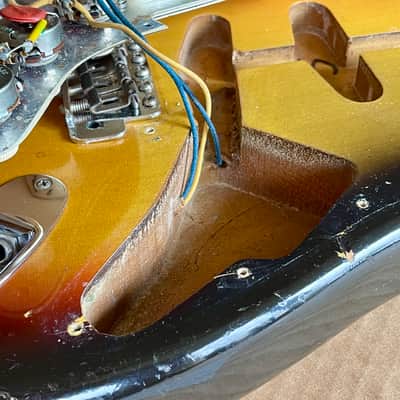 Fender Stratocaster 1967 Super Rare! - 3-color Sunburst image 22