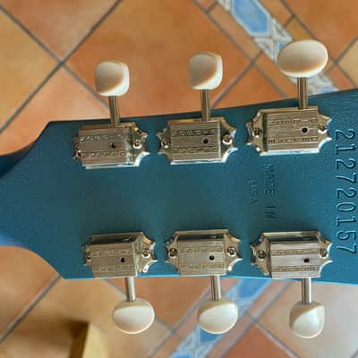 Gibson Rick Beato Les Paul Special Double Cut TV Blue Mist ca. 2022 - Blue Mist image 4