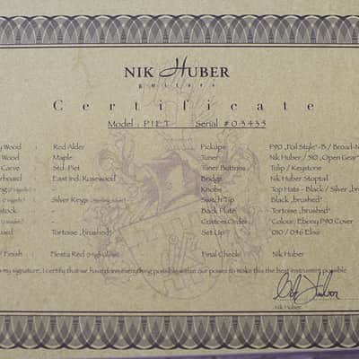 Nik Huber Piet Custom Fiesta Red image 14