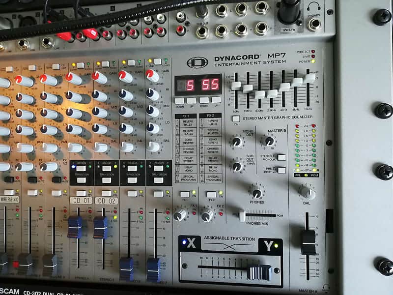 Dynacord MP7 Professional Powered Mixer | Reverb
