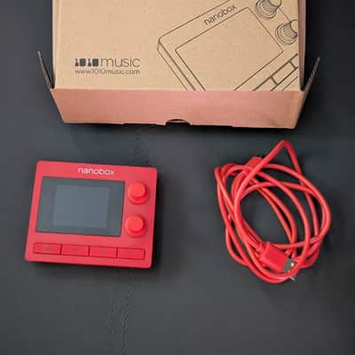 1010 Music Fireball Nanobox 8-Voice Wavetable Synthesizer 2022 - Present - Red image 2