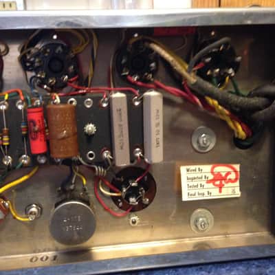 Ampeg Jupiter II - 720SN - 1960 Navy Random Flair Tolex image 22