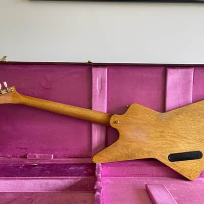 Vaschenko - Protocaster Luthier-Built 1958 Gibson Explorer Replica Solid Korina Brazilian Rosewood image 8
