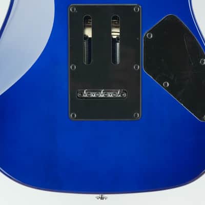 Ibanez GRX70QALTBB Left Handed Transparent Blue Burst image 5