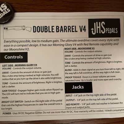 JHS Double Barrel V4 2017 - 2025 - White image 7