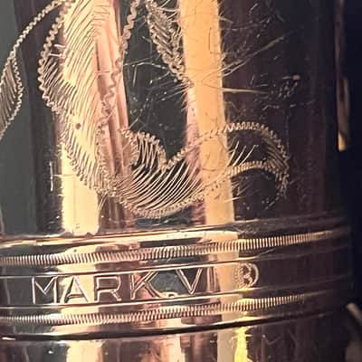 Selmer Mark VI Alto Saxophone 1974 - Lacquered Brass image 6