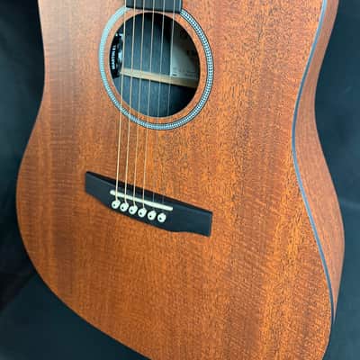 Martin D-X1E Mahogany Dreadnought Acoustic-Electric Guitar w/ Gig Bag (138) image 7
