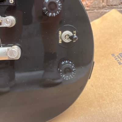 Epiphone Special Les Paul Shape Model II W/ Headstock Repair SN: 1104101005- Black image 19