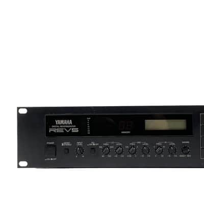 Yamaha REV 5 Digital Reverberator 1980s - Black TGHM image 2