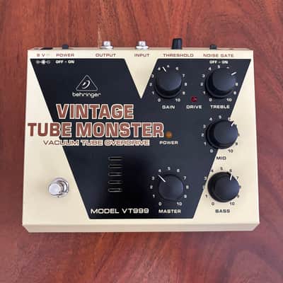 Behringer VT999 Vintage Tube Monster Vacuum Tube Overdrive | Reverb