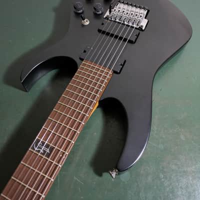Ibanez RG7CSD1 J Custom 7 String LACS (L.A. Custom Shop) Designed 2000 Black Flat image 15
