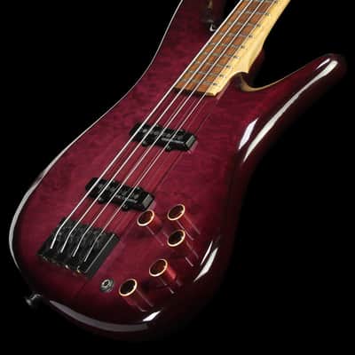 Ken Lawrence Associate Electric Bass Guitar 2004 Purpleburst image 1