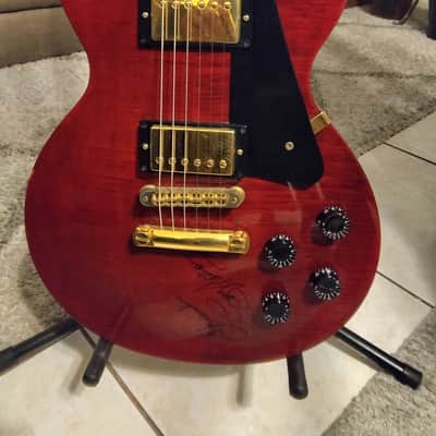 Gibson Studio Plus 2001 - Cherry flame top image 2