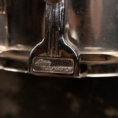 1970s Ludwig 12x15 Challenger II Metal Parade Snare Drum image 11