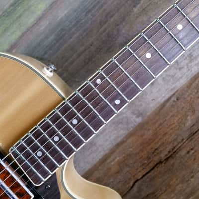 Cort BECK-6 Joe Beck Signature w/ Charlie Christian style Pickups early 2000's - Natural w/ Hard Case image 18