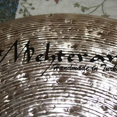 Mehteran Rain Series Cymbal - 21" Ride 2518 grams. Excellent . Turkish made image 2