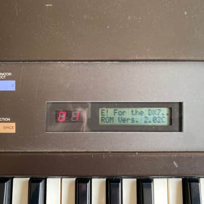 Yamaha DX7 w Grey Matter E! Original Owner image 8
