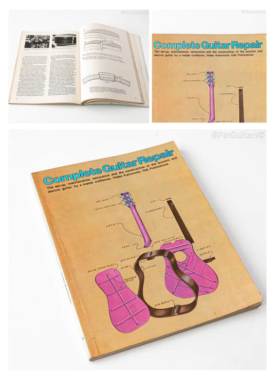 Guitar book - Complete Guitar Repair by Hideo Kamimoto 1975 image 1